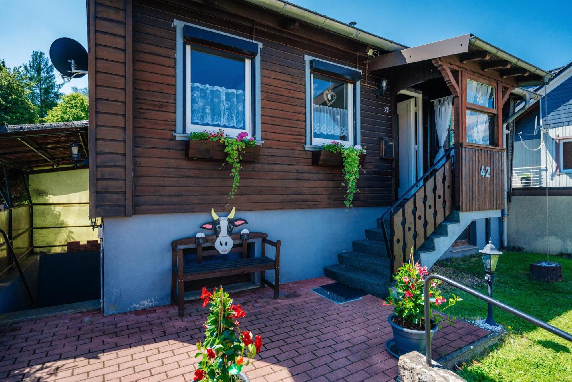 Ferienhaus Peggy Mit Klimaanlage In Den Bergen Walkenried Dış mekan fotoğraf