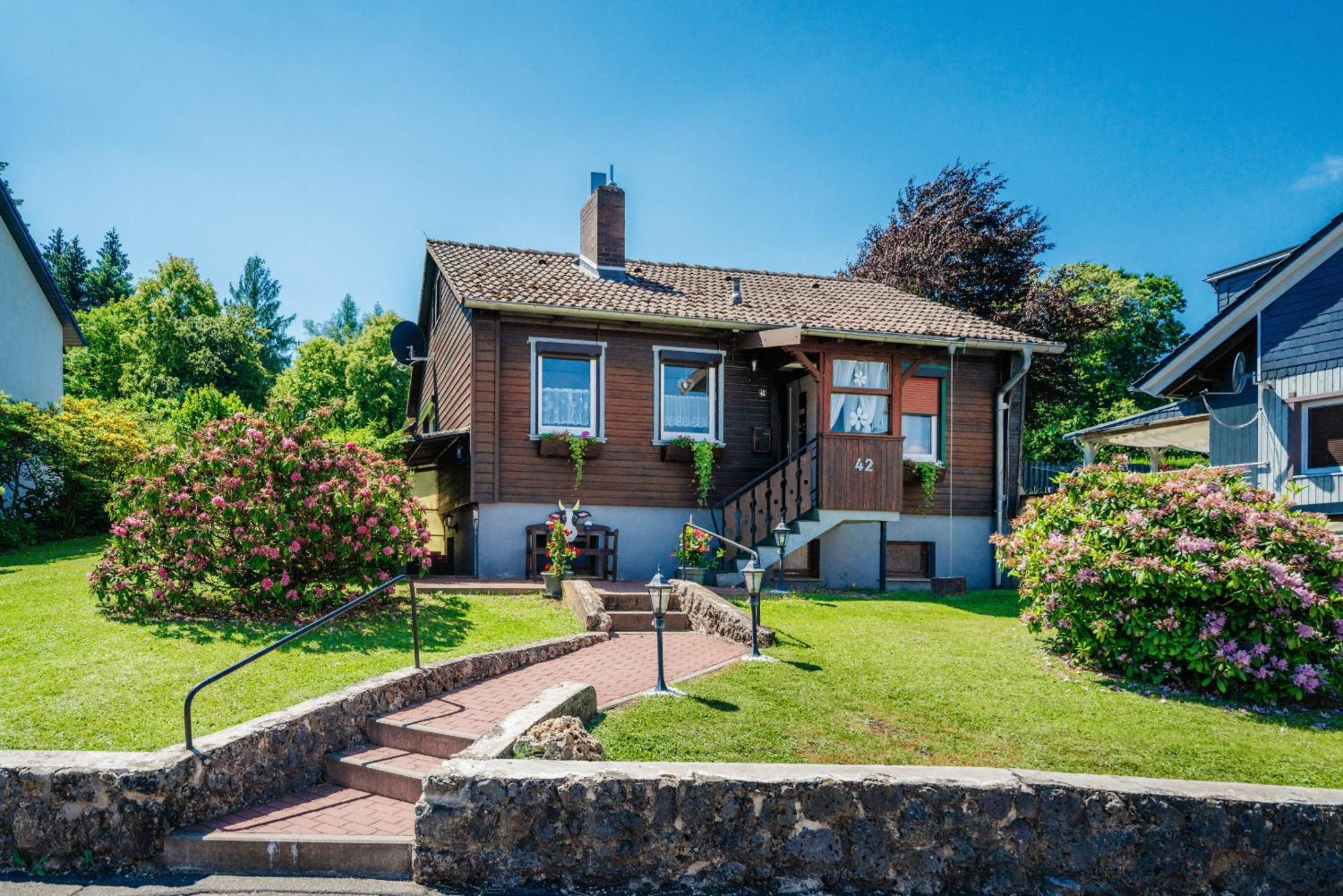 Ferienhaus Peggy Mit Klimaanlage In Den Bergen Walkenried Dış mekan fotoğraf